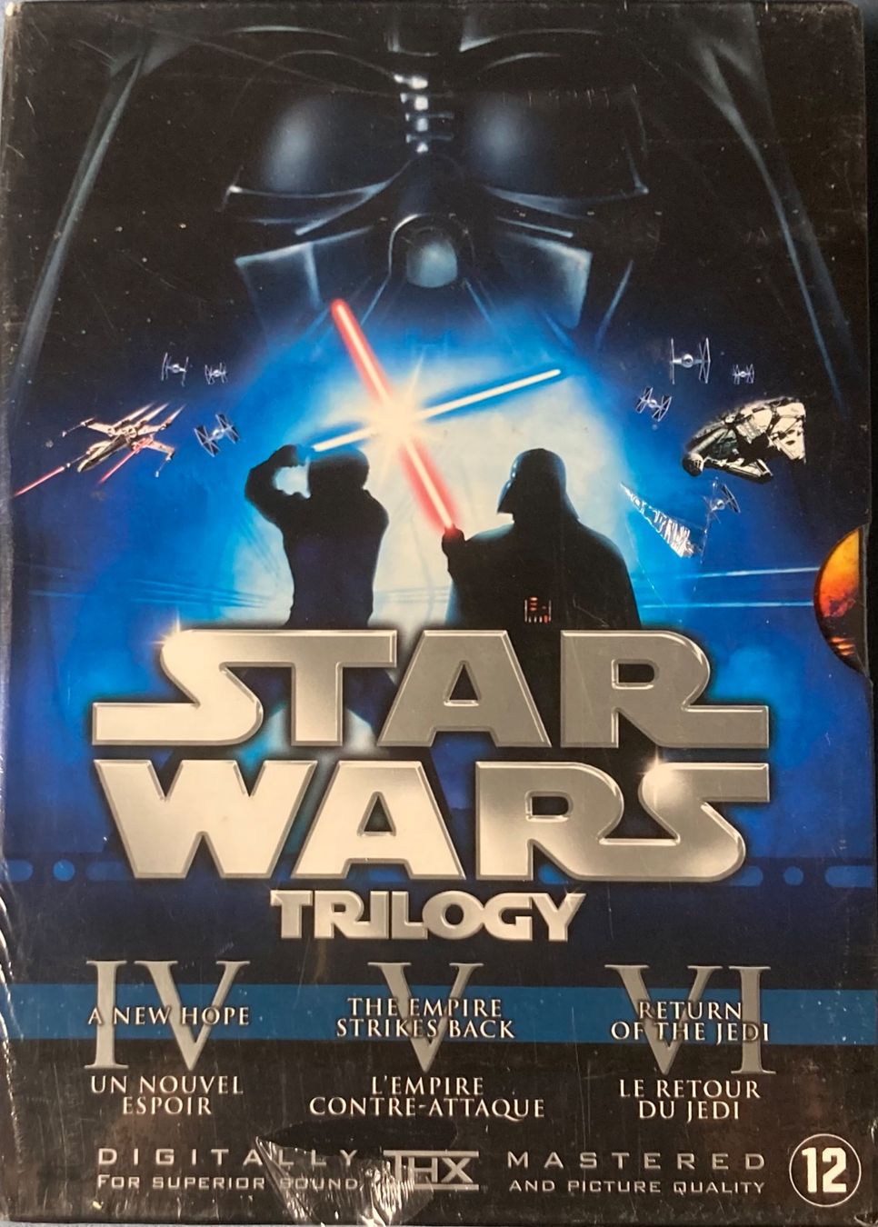 Tutti i DVDs: STAR WARS TRILOGY IV - V - VI – Nuovo e nell'imballaggio originale da Poliez-Pittet venduto da Newtown-Records