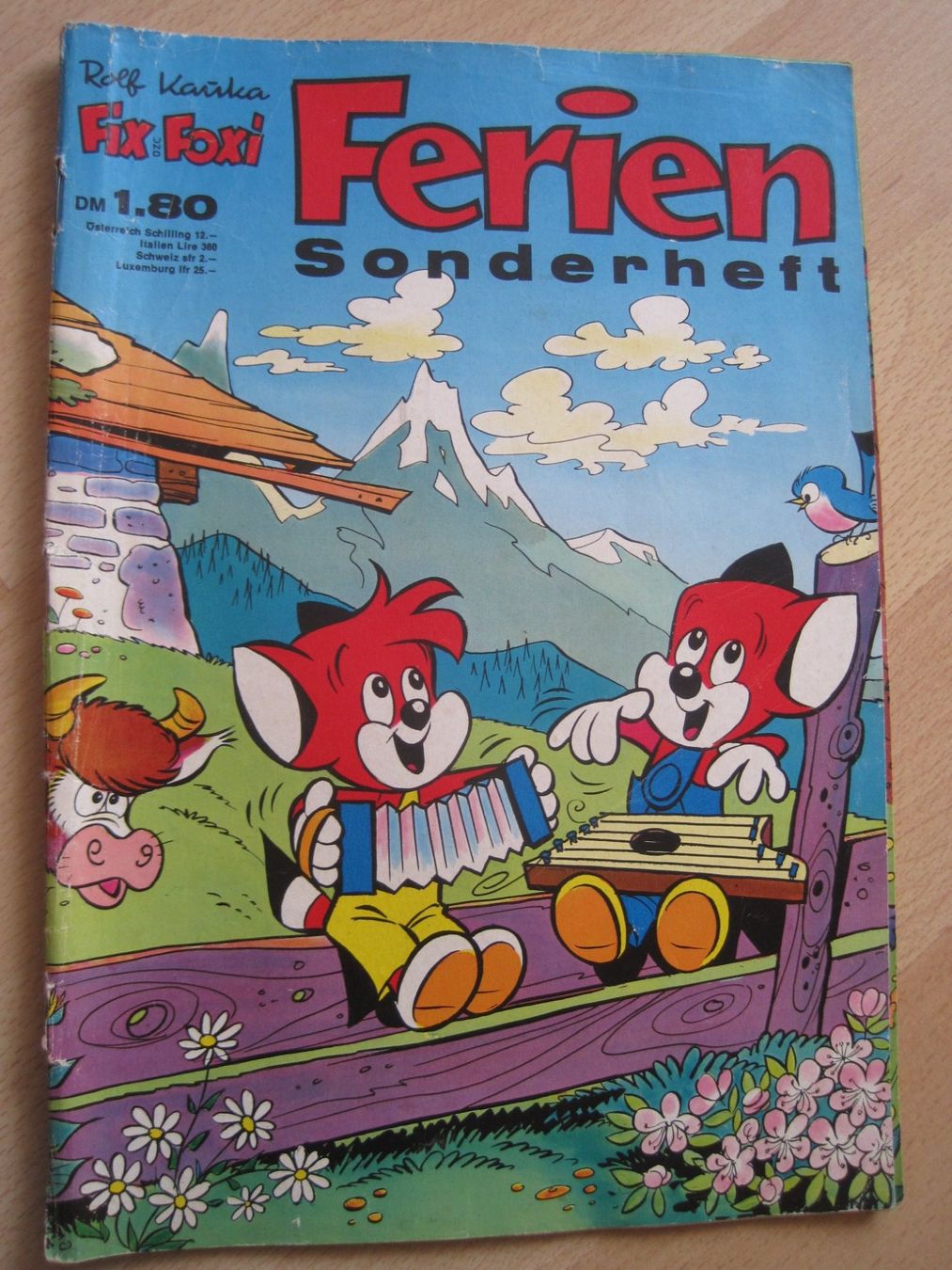 Comics: FIX & FOXI FERIEN Sonderheft   1969  Comic Selten – Gebraucht aus Gossau SG von Noryflory