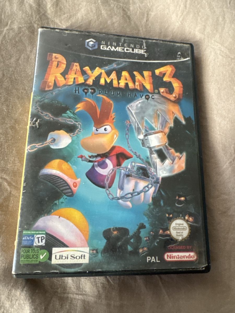 Nintendo Jeux: Rayman 3 hoodlum havoc complet gamecube  – D'occasion à Lausanne par sauvezretrogames