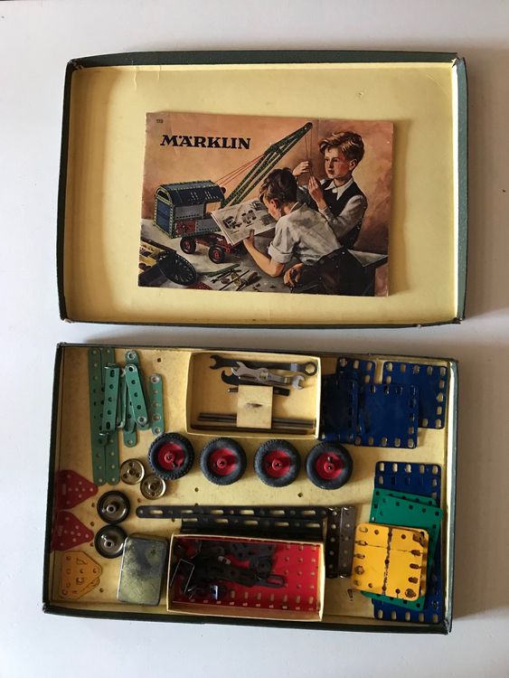 Boîte Complémentaire Meccano N°6A - Vintage - Incomplète Pour Pièces