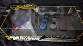The Fast and Furios Hotwheels Diplay