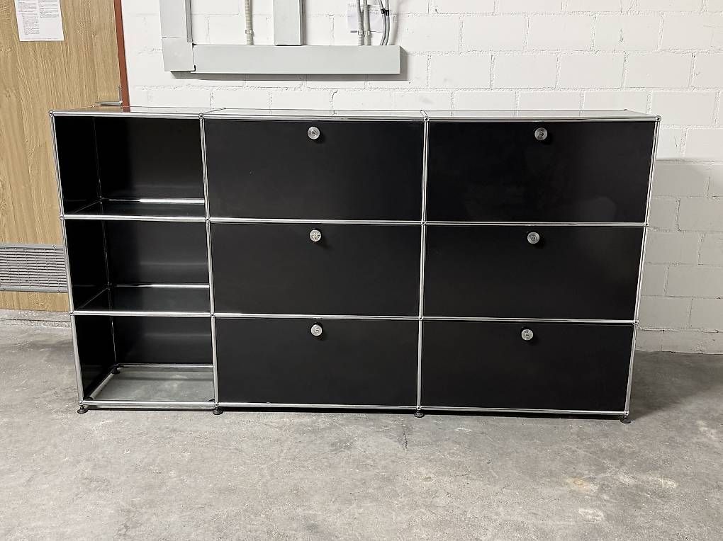 USM Scaffali: USM Haller Sideboard Schwarz in Top Preis – Usato da Dietikon venduto da Kumar_Occasionen 1