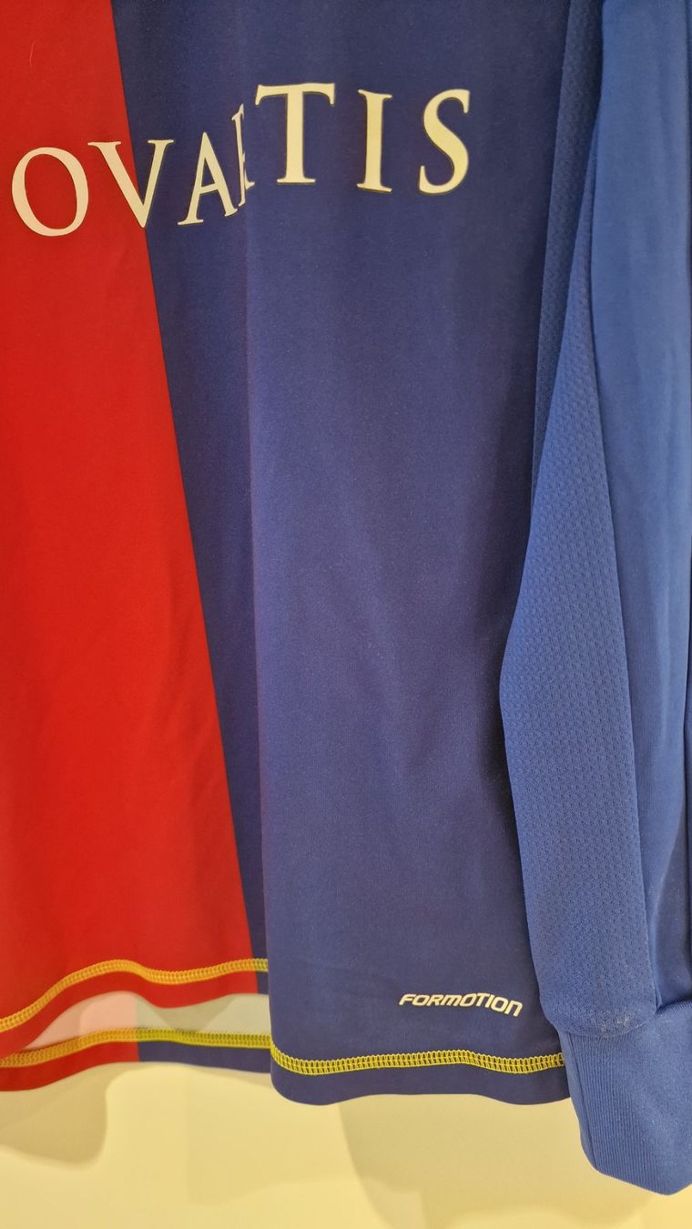 Canottiere & Pantaloni: FC Basel 2012 Spieler-Trikot #9 Streller – Usato da Rafz venduto da GT12 5