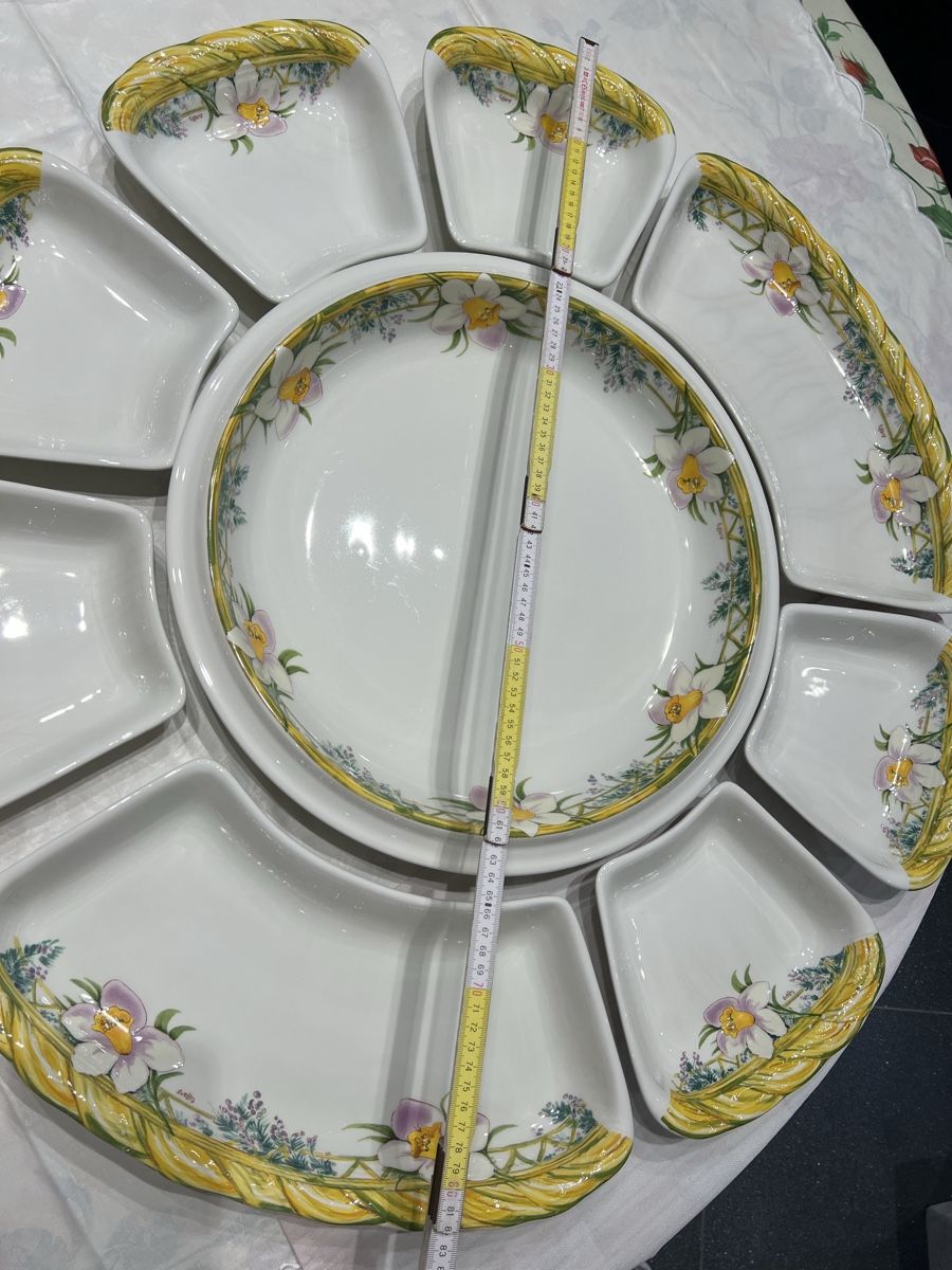 Set di piatti: Antipasto Tiffany – Nuovo (secondo la descrizione) da Cureglia venduto da dan_q2h6 1