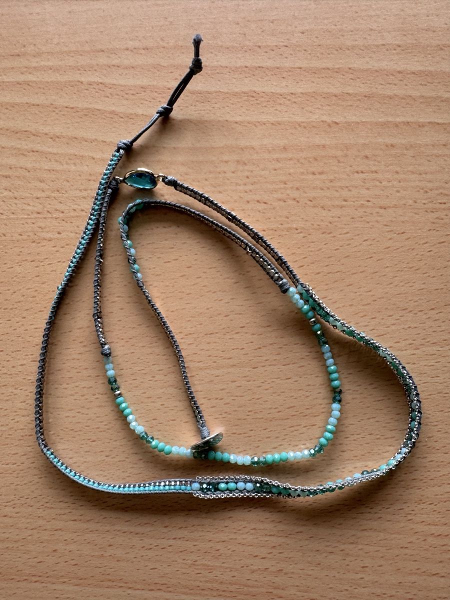 Bracciali & Braccialetti: Bracelet multi-tours Bohème, bleu turquoise – Nuovo (secondo la descrizione) da Morges venduto da sandy069 2