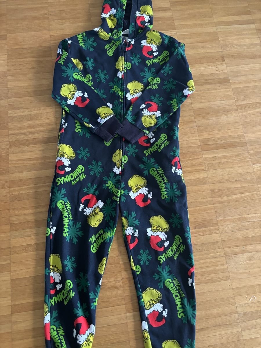H&M Tute: Jumpsuit Grinch Gr. 134/140 – Usato da Riehen venduto da BS4000