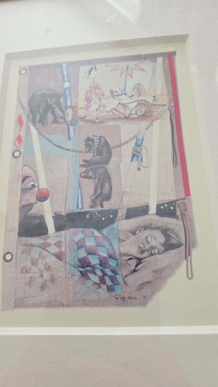 Foto & Immagini: Zwei gerahmte Kunstdrucke Zirkus – Usato da Wittenbach venduto da rose_rosi 2
