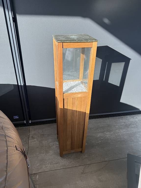 Lanterne: Laterne Windlicht holz hoch – Usato da Münsingen venduto da saleshead