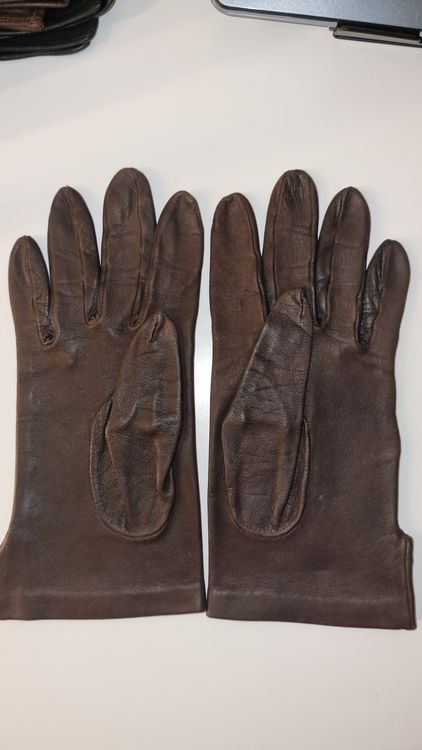 Gants & mitaines : Vintage Lederhandschuhe, braun, Gr. 7 – D'occasion à Basel par abalou98_secondhand 1
