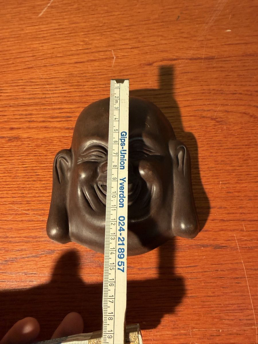 Alle Dekorationen: Vintage Laughing Buddha Mask - Wall Decor Sculpture – Gebraucht aus Lausanne von vas_mbk2 1