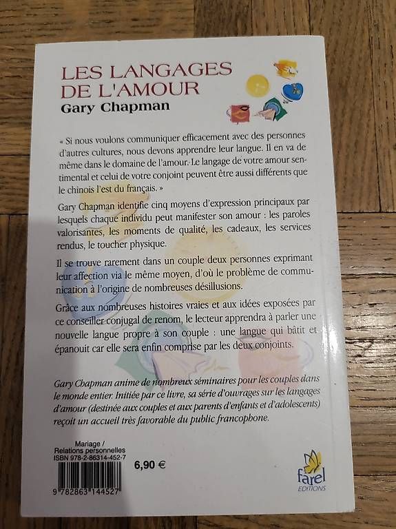 Libri: Les langages de l'amour de Gary Chapman – Usato da Lausanne venduto da sar_yyb7 1