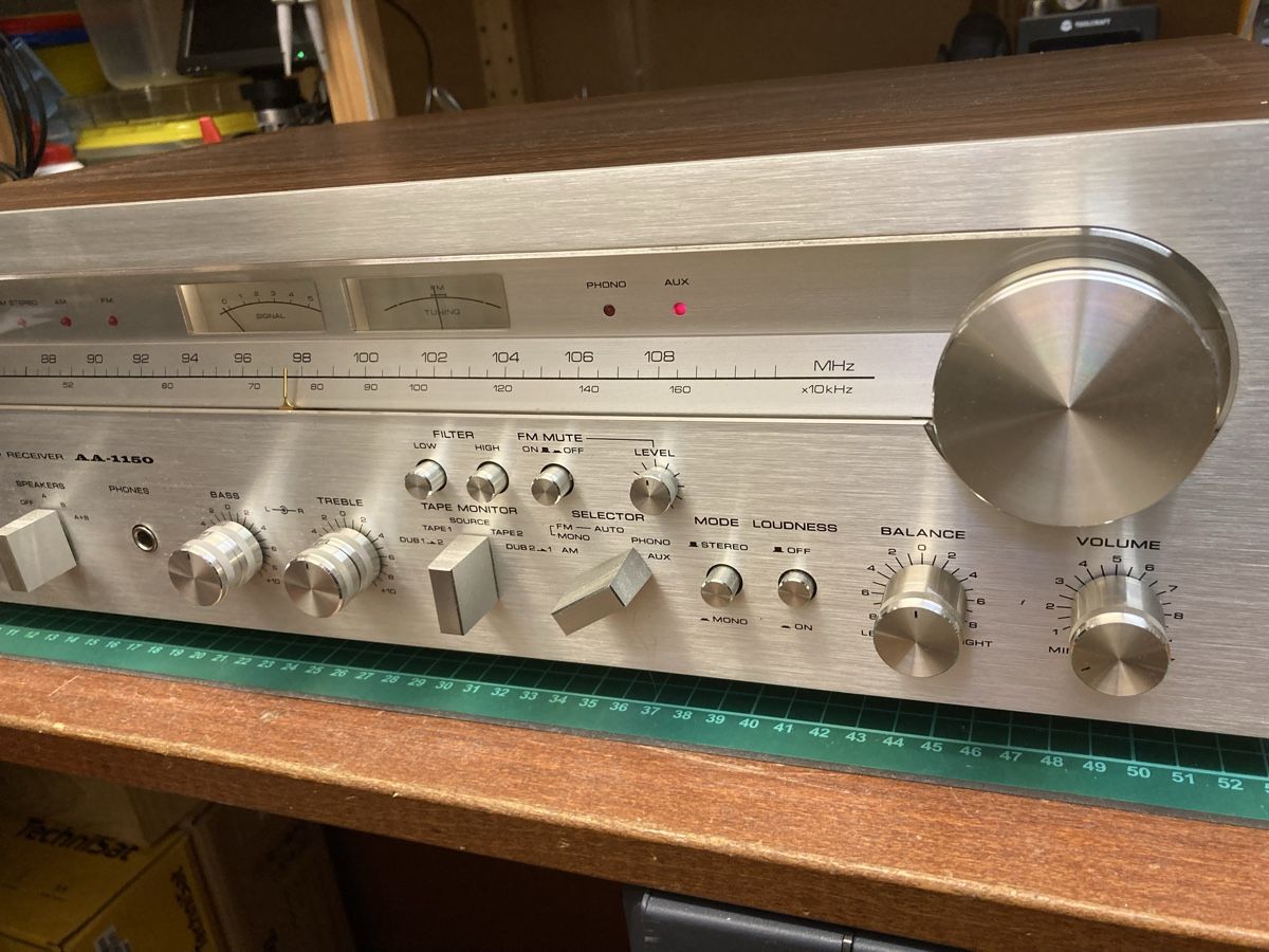 Akai Receiver: Akai AA-1150 Receiver – Defekt aus Lenzburg von HanspeterT 5