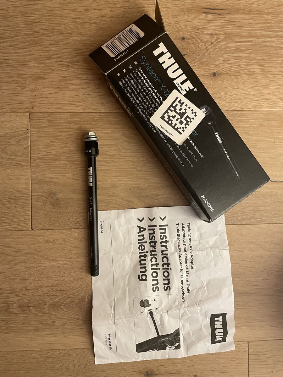 Thule Pezzi di ricambio: Thule 12mm Steckachse Kupplungsadapter – Usato da Remigen venduto da Masterbroesmel