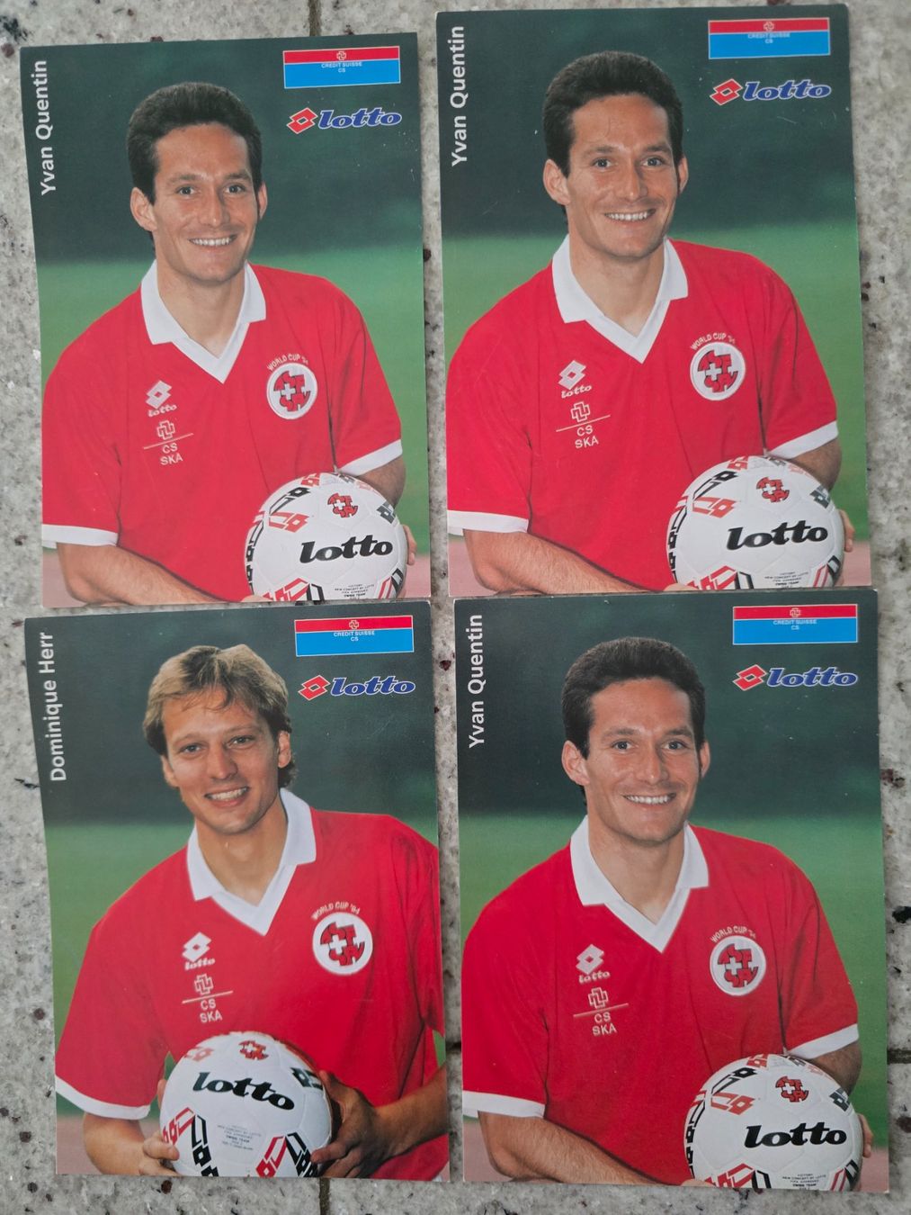 Autografi: Autogrammkarten Schweizer Nationalmannschaft unsigniert – Usato da Kriens venduto da saerc 3