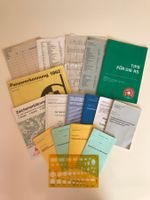 Militär Nachrichtensoldat Dokumente und Schablone