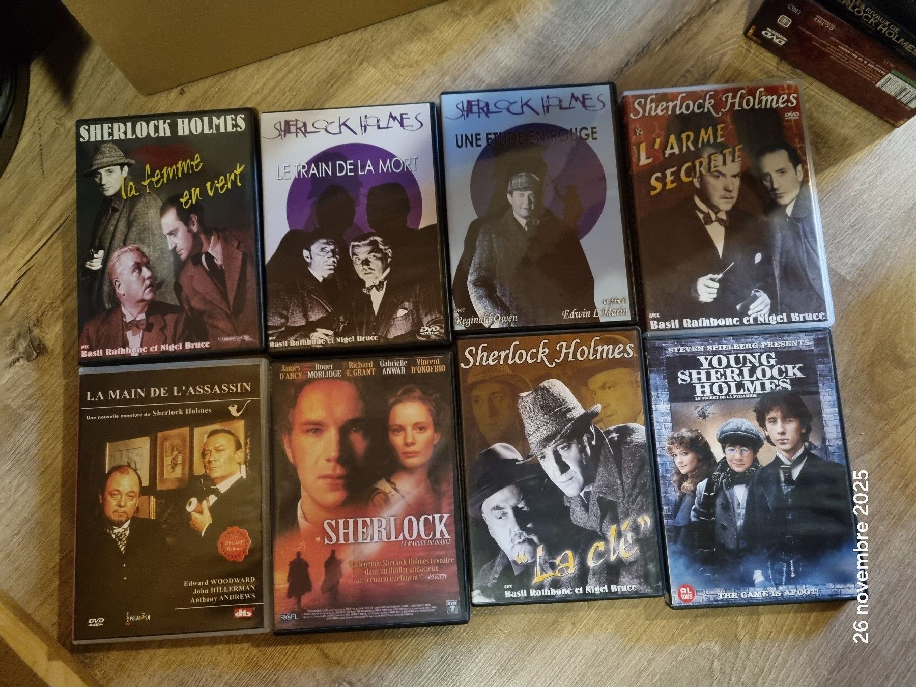 Tutti i DVDs: Collection DVD Scherlock Holmes – Usato da Ependes VD venduto da Oliviermi 3