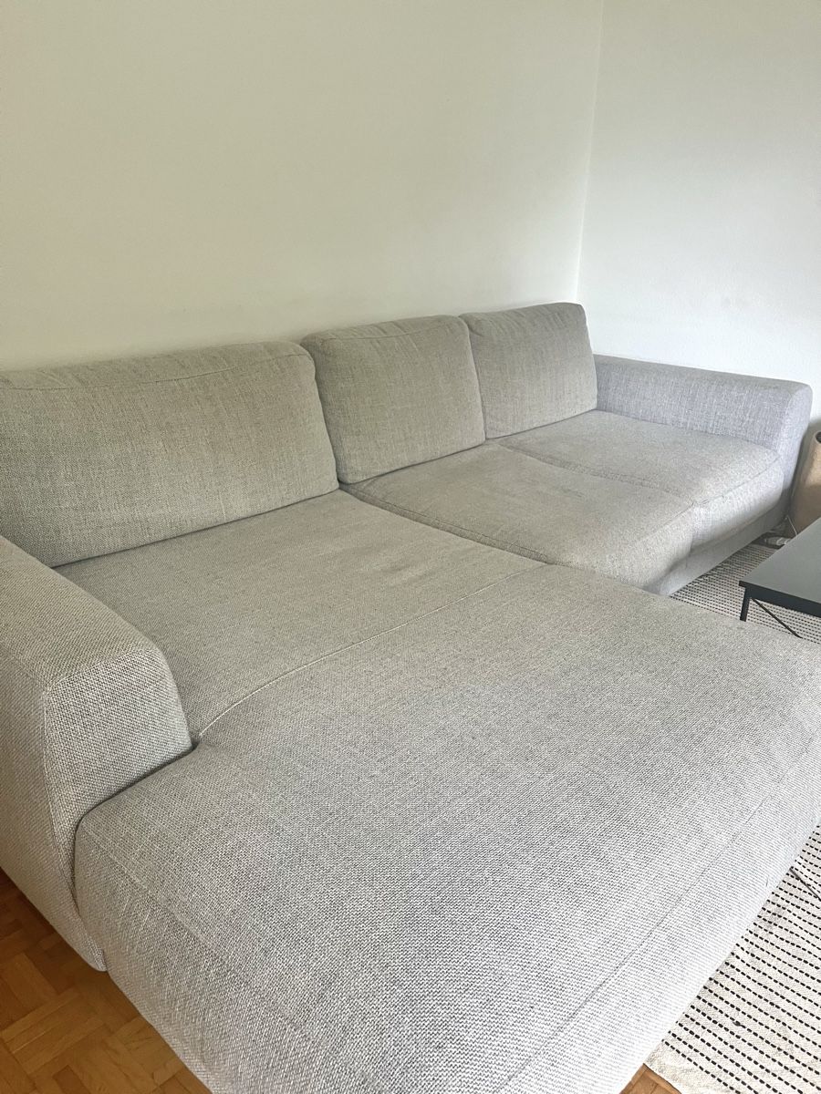 Divani: Ecksofa Studio Copenhagen Willows hellgrau Longchair links – Usato da Dübendorf venduto da lou_xz88 1