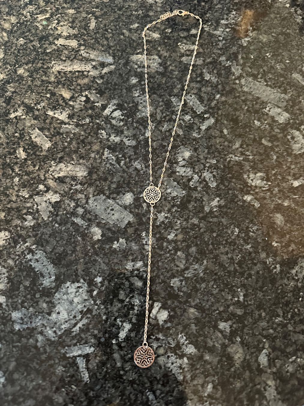 Ketten: Modekette in Y-Form rosegold – Neu (gemäss Beschreibung) aus Altendorf von Eastwick4 1