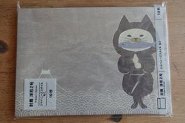 Brief Umschlag 10 Stk. - Envelope - Ninja Cat Japan