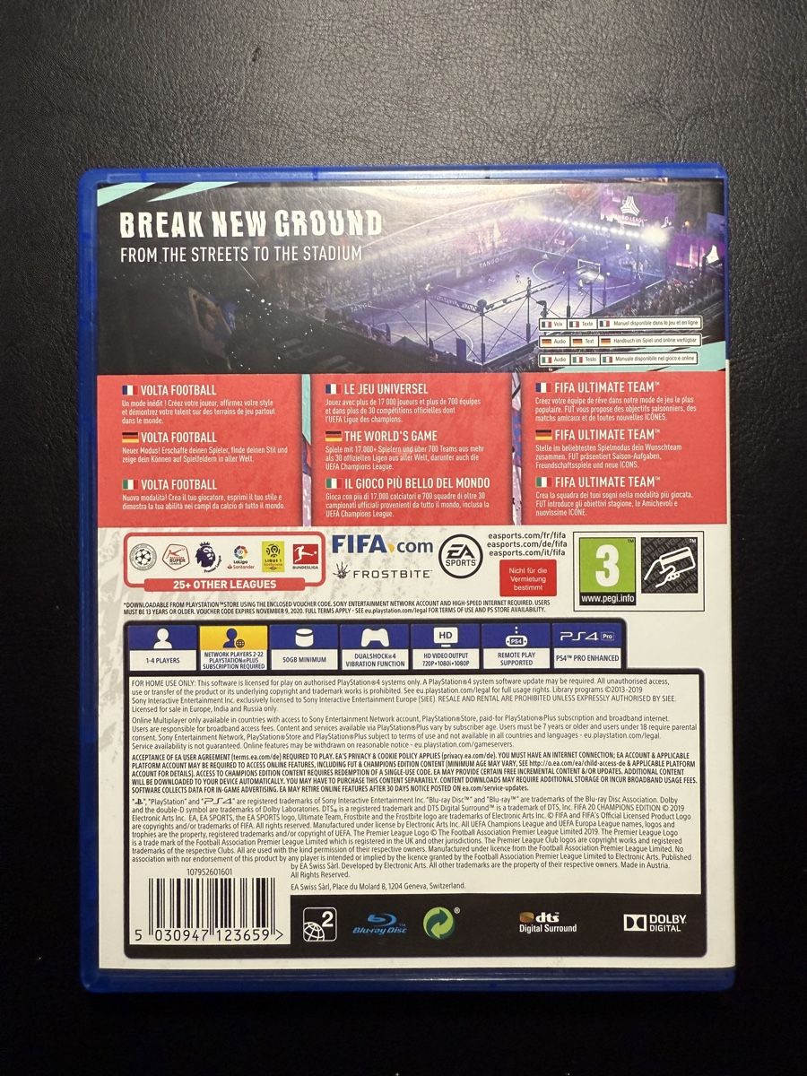 Jeux: FIFA 20 PS4 – D'occasion à Kaisten par Apo.25k 1