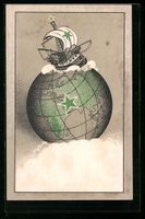 Esperanto, Schiff mit grünem Stern auf 