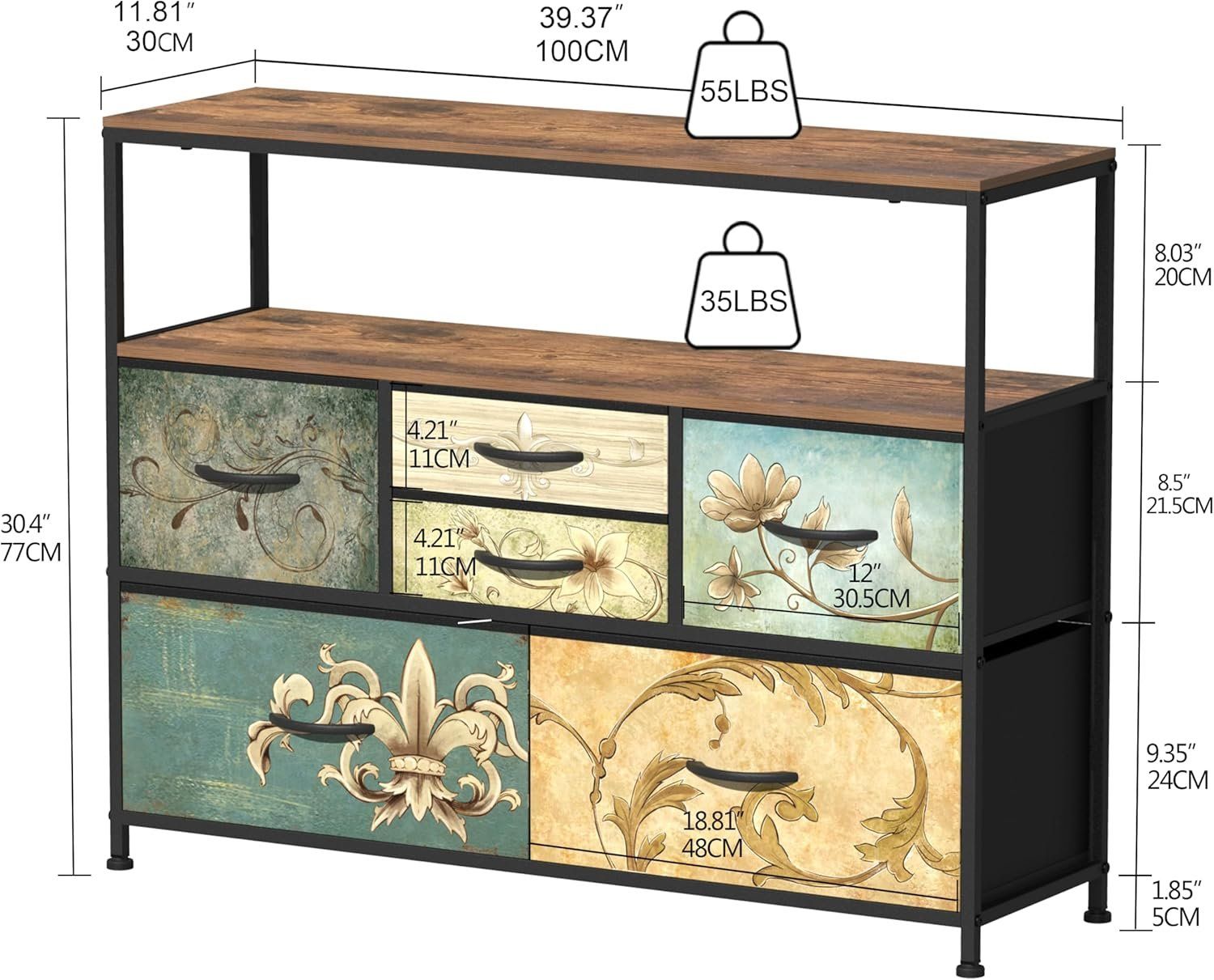 Cassettiere: Kommode, Sideboard – Nuovo (secondo la descrizione) da Sins venduto da Taschending 3