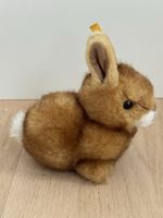 Steiff Hoppel Hase Ostern 14cm braun sitzend 080081 NEU!
