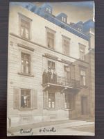 ZÜRICH ECHTFOTOKARTE von Wohnhaus, gestempelt Rämistrasse
