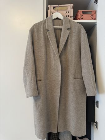 Mantel AllSaints beige/grau  Grösse M