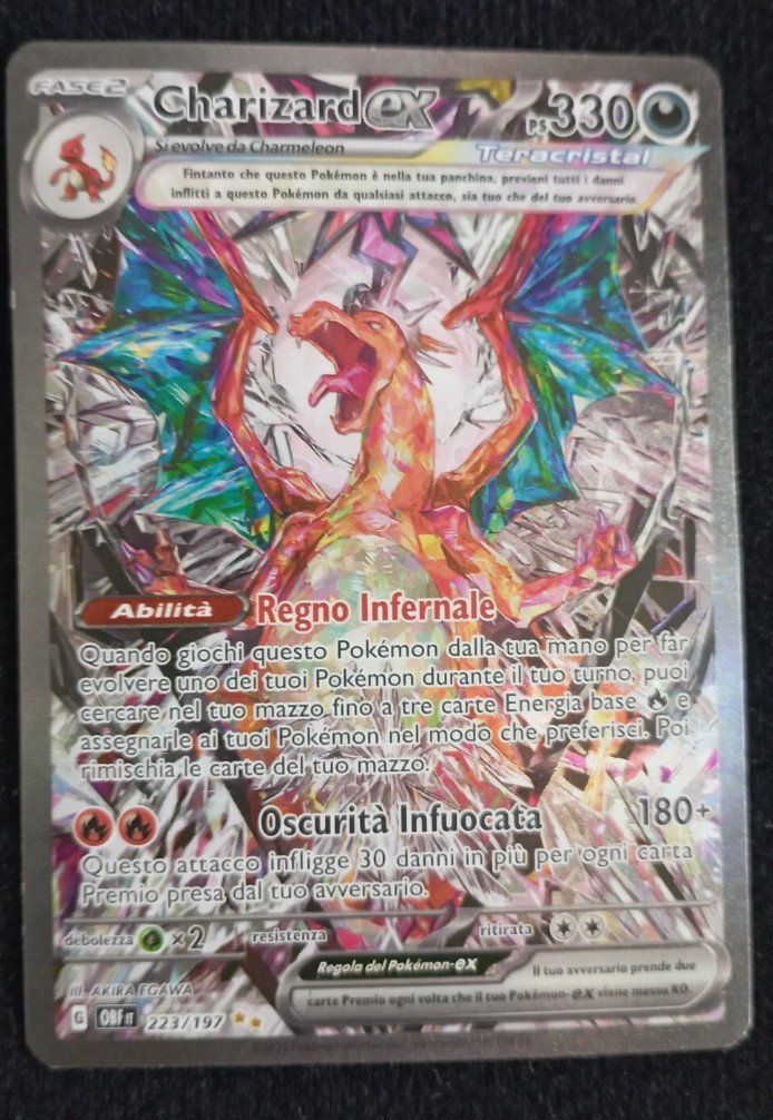 Pokémon Carte collezionabili: Pokemon Charizard EX Fiery Obsidian – Usato da Thalwil venduto da Dandy779