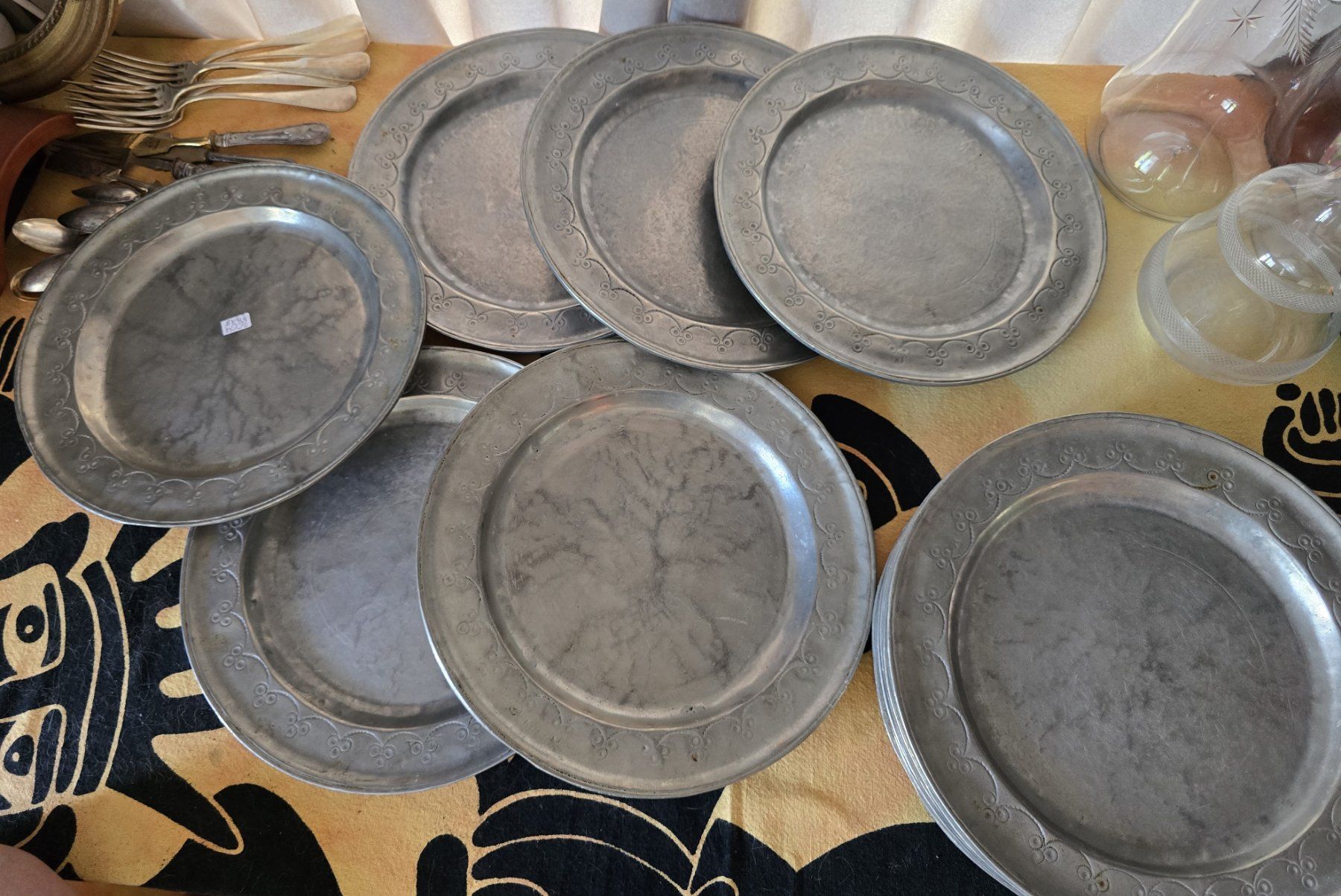 Teller: 17 Zinn Platzteller – Gebraucht aus Rorschacherberg von snOOpydOg11 4