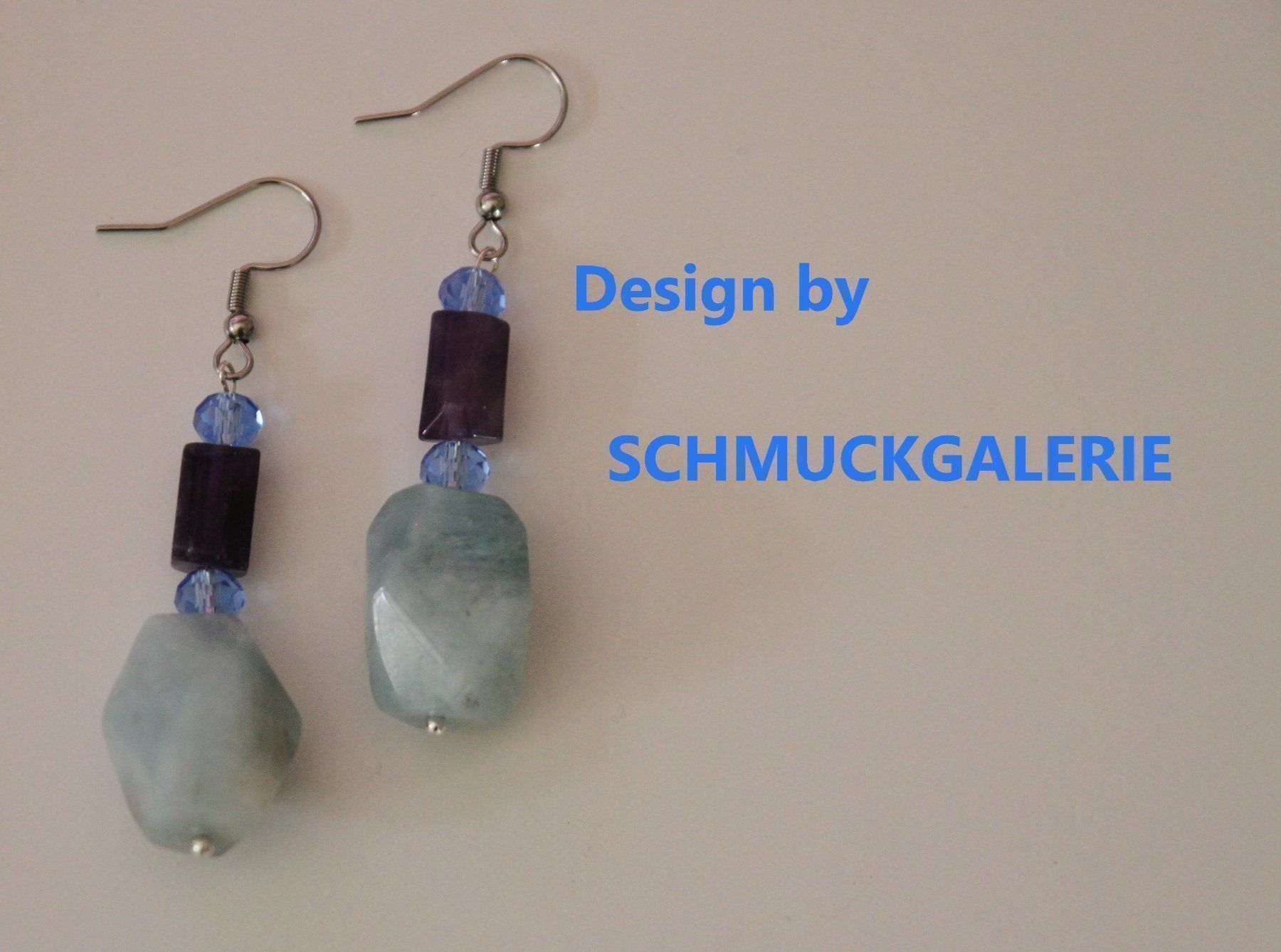 Orecchini pendenti & Orecchini a lobo: NEU: Aquamarin Amethyst Ohrringe – Nuovo (secondo la descrizione) da Matten b. Interl venduto da EdelsteineInterlaken 1