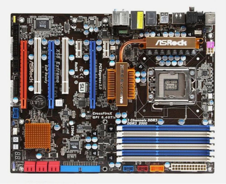 ASRock X58 Extreme – aus 1. Hand – Top – nie übertaktet (Gebraucht) in ...