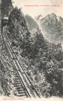 Bürgenstockbahn mit Pilatus Zahnstange-Ritzel-Zahnradgetrieb
