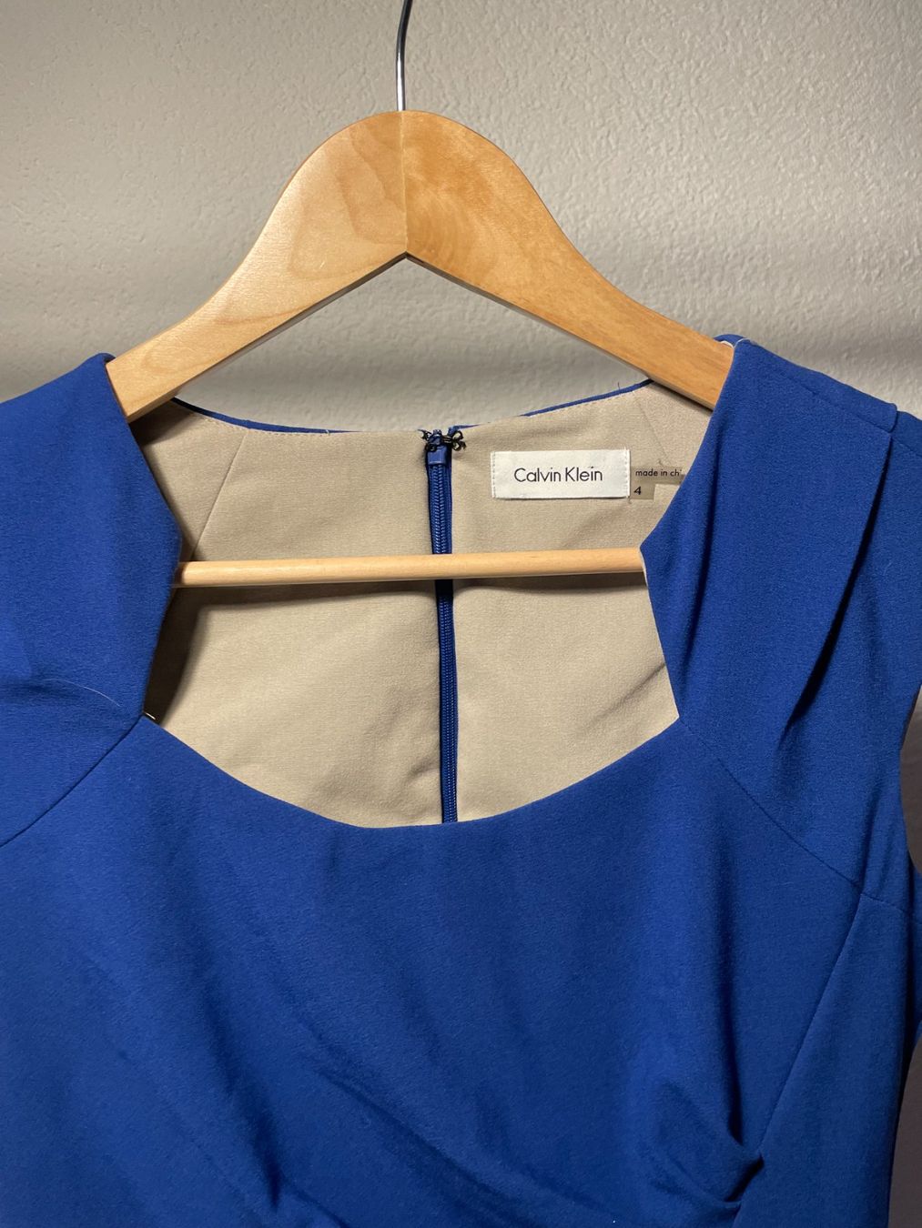 Calvin Klein Vestiti: Chices Calvin Klein Kleid, blau, Grösse S – Usato da Hubersdorf venduto da JanasHeartTreasures 1