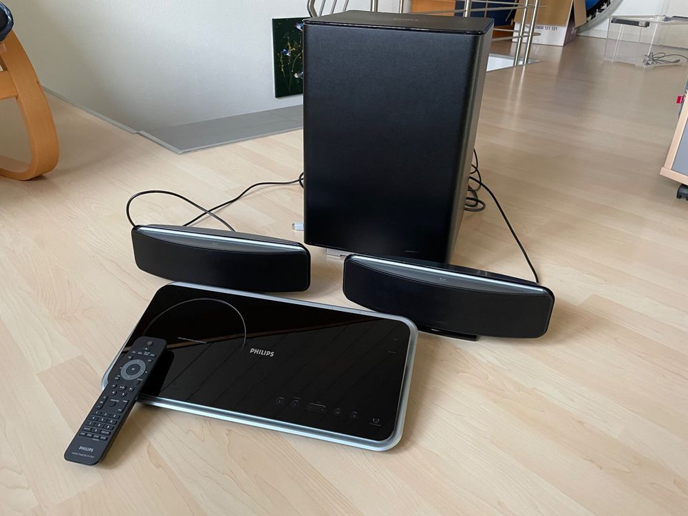 Philips Home Cinema: Philips HiFi CD/DVD Home Entertainment-System HTS6515/12 – Usato da Büren an der Aare venduto da Itryvik 1