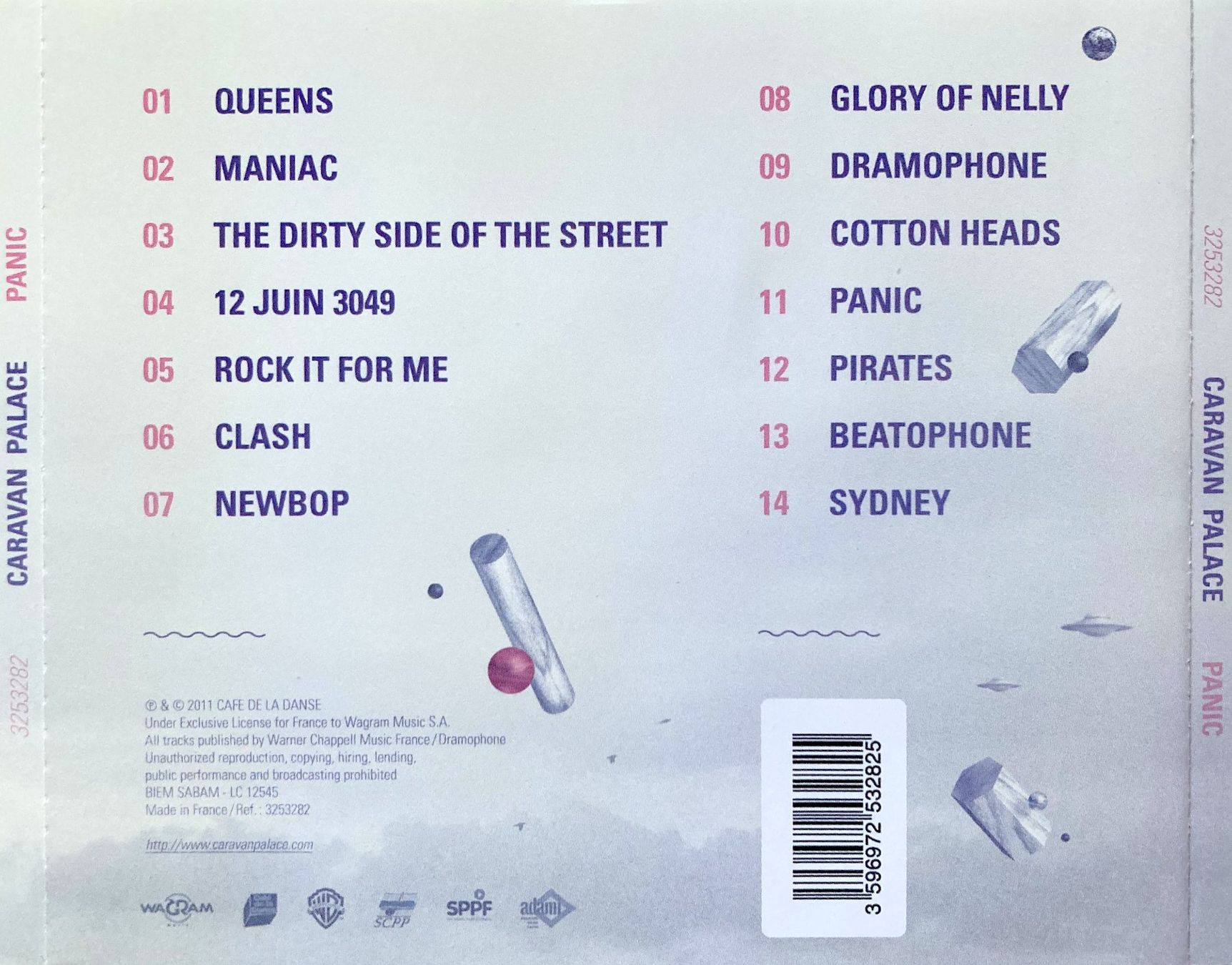CD: CARAVAN PALACE - PANIC – Usato da Bottens venduto da hotter-than-hell 1
