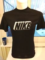 NIKE DRI-FIT HERREN T-SHIRT GYM SPORT SHIRT SCHWARZ S NEU