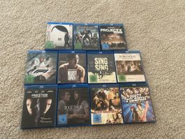 Blu-ray Filme Konvolut 11 Stk. verschiedene Titel gebraucht