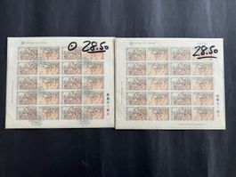 Zypern1989 CEPT 4x Kleinbogen ⦿ und ** (R691)