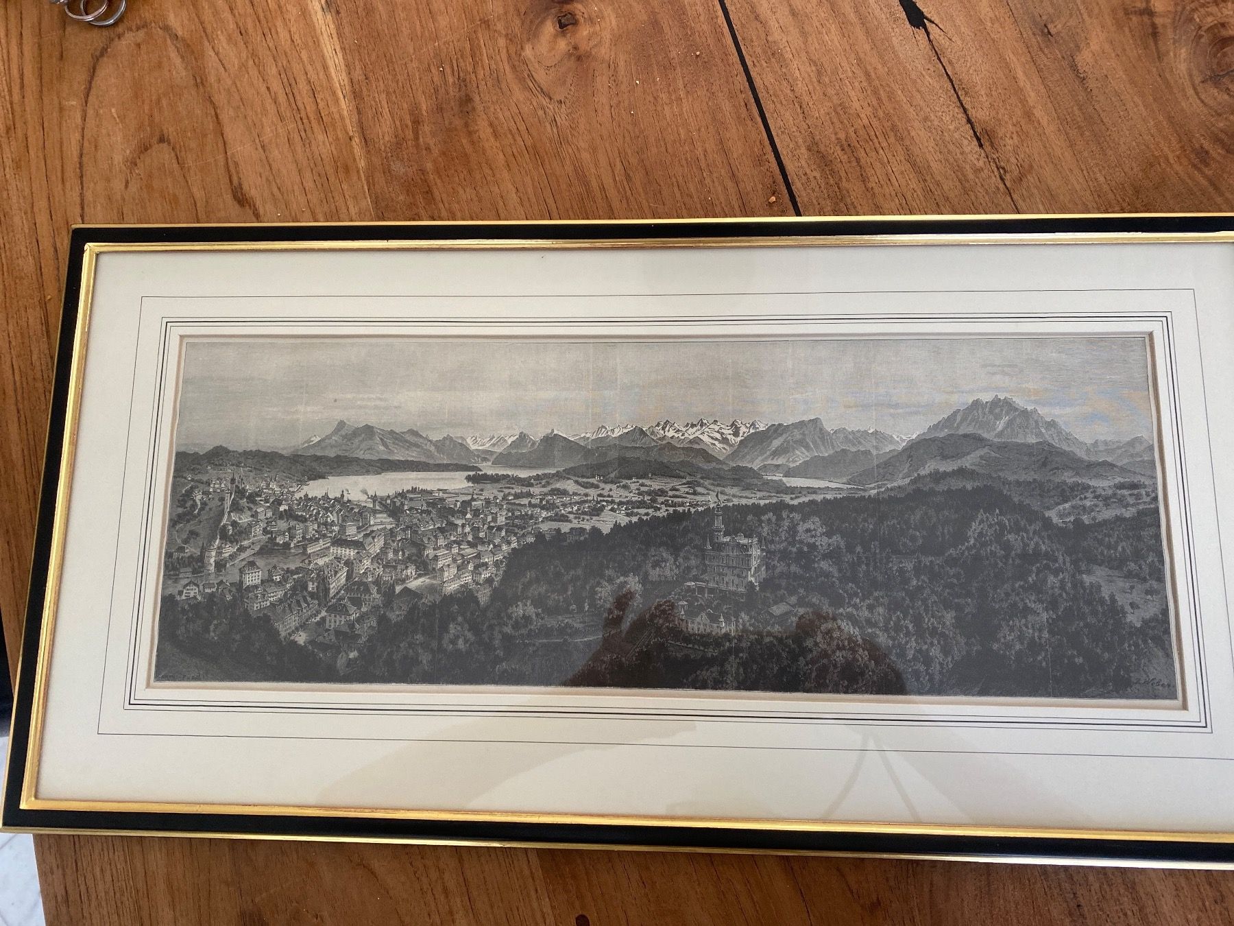 Stiche: Xylographie von Luzern – Gebraucht aus Kriens von Mollinos