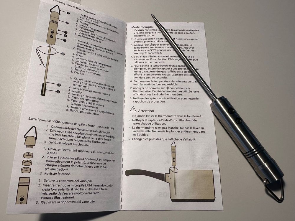 Salter Gourmet Confectionary Thermometer - UK