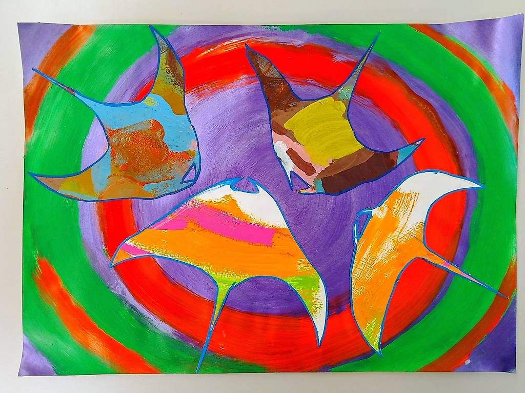 Foto & Immagini: Manta Drachen Bild Metallic Acryl Gr. A3 plus – Nuovo e nell'imballaggio originale da Kriens venduto da Geduldsfaden