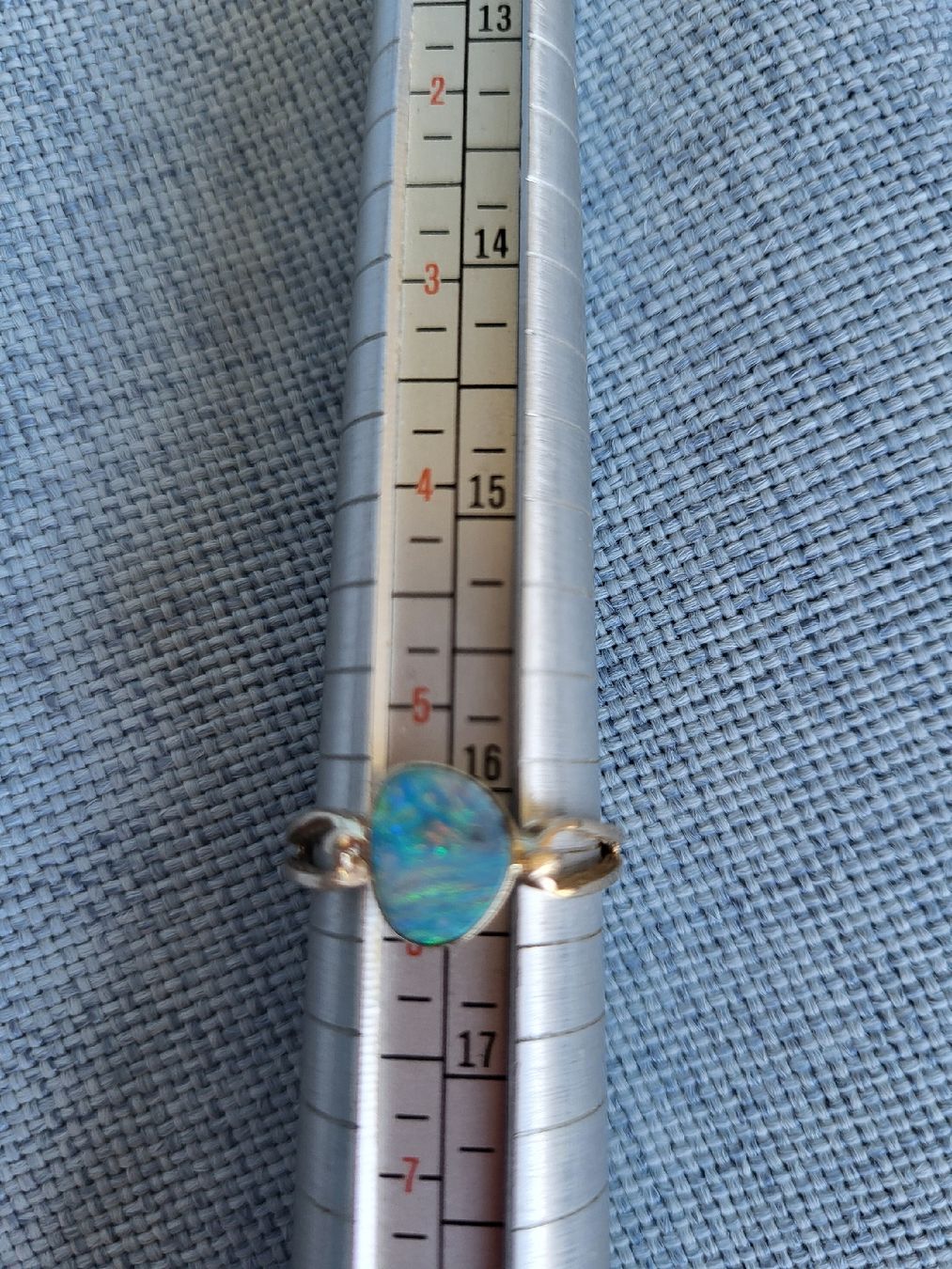 Anelli: Goldring mit Opal – Usato da Gutenswil venduto da ghekko88