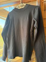 Damen Pullover schwarz Langarm Grösse M