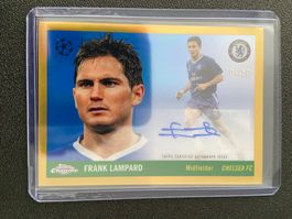 Frank Lampard 1955 Style Auto 04/50 Topps UCC Flagship 25/26