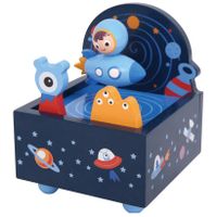 Spielba Musikdose Space Holz