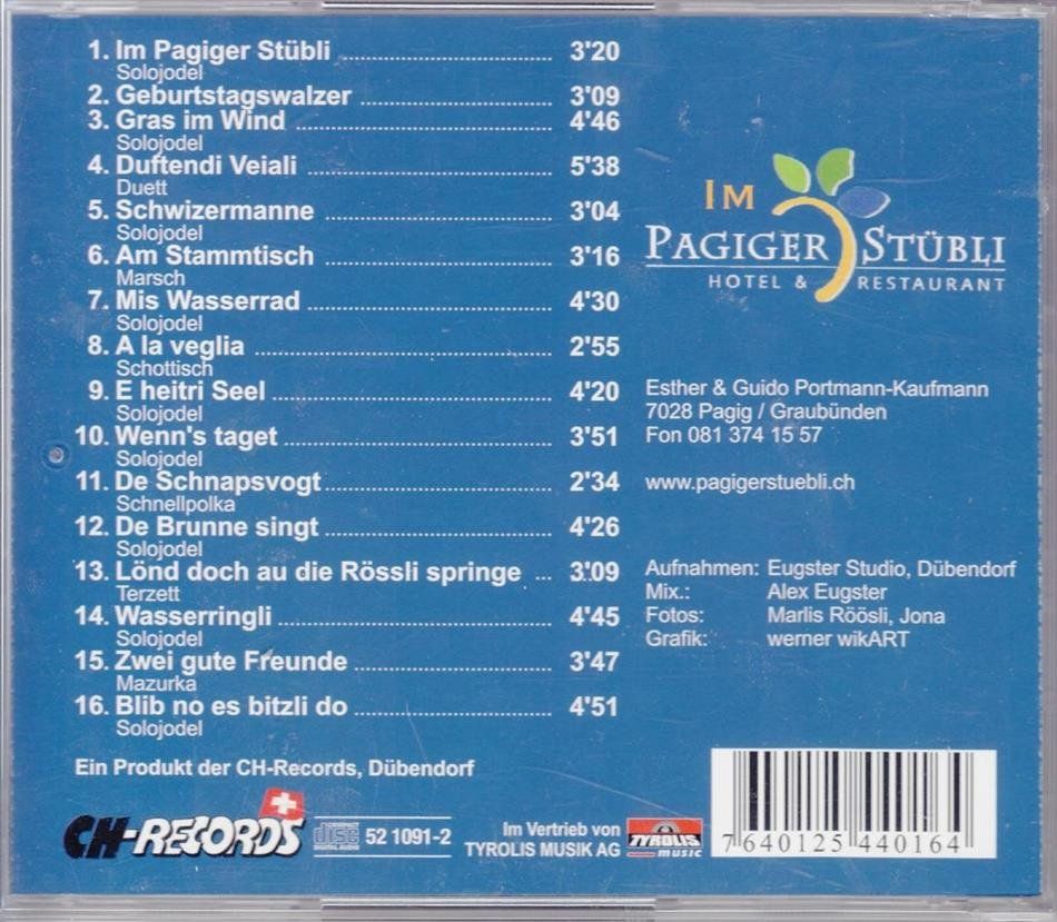 CD: Im Pagiger Stübli – Usato da Brittnau venduto da Zibu 1