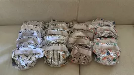 Lot de 20 couches lavables