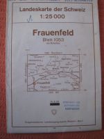 Landeskarte der Schweiz Frauenfeld